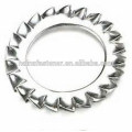 stainless steel external tooth star lock washer spring washer